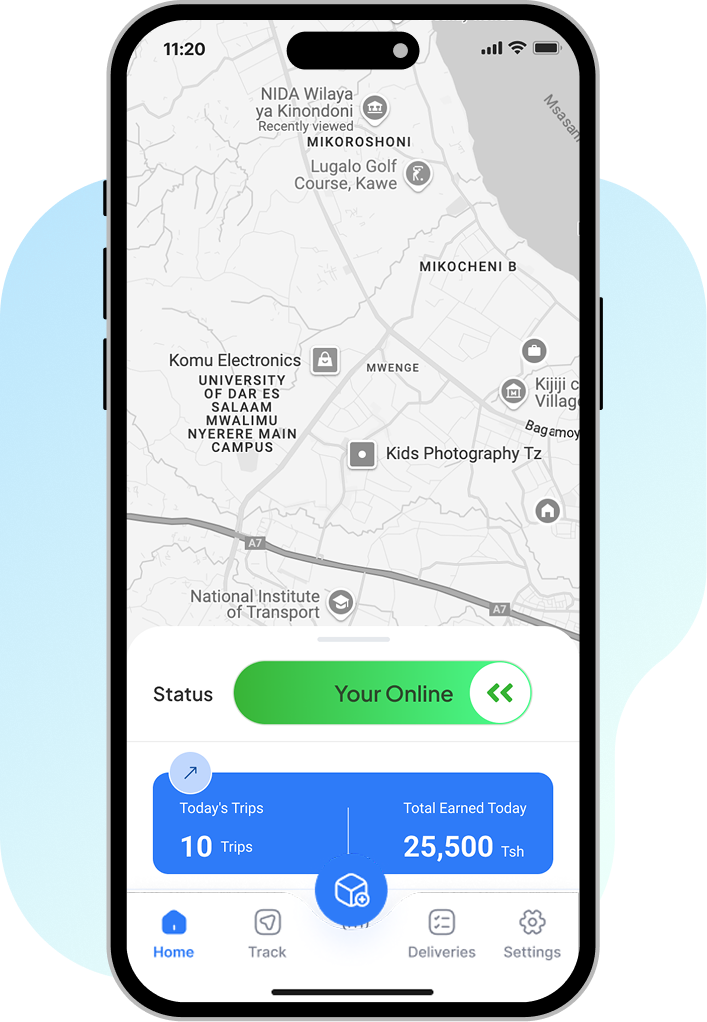 Chapdrop Driver App